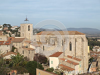 Provence church Stock Photo