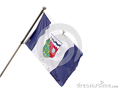 Provincial Flag of the Northwest Territories, Cana Stock Photo