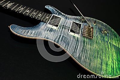 PRS Custom 24 electric guitar product shot Stock Photo