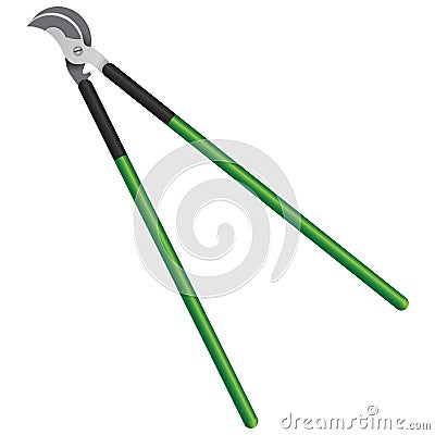 Pruning loppers Vector Illustration