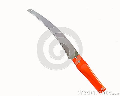 Pruning saw Stock Photo