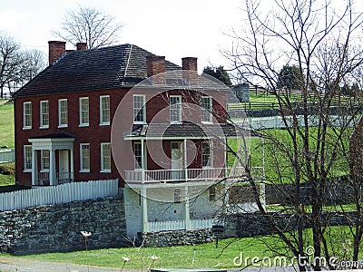 Pry House Field Hospital, Antietam National Battlefield, Maryland Stock Photo