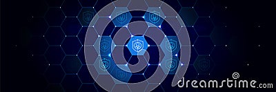 Pseudonymisation, gdpr icon from General data project set in the technological Stock Photo