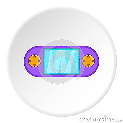 PSP icon, cartoon style Vector Illustration