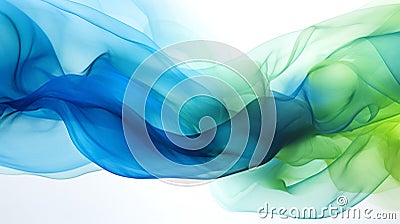 Psychedelic abstract background with mixed acrylic paints. Design Trend: Psych Out or Free form flow. Attention-grabbing Stock Photo