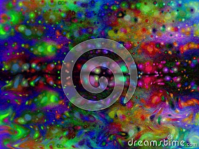 Psychedelic Background Stock Photo