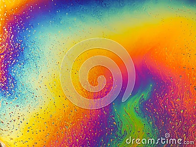 Psychedelic background. Universe of Flowers. Concept Art Design. Multicolored background. Abstract pattern. Stock Photo