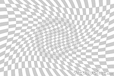 Psychedelic checkered background. Abstract distorted psychedelic texture Stock Photo