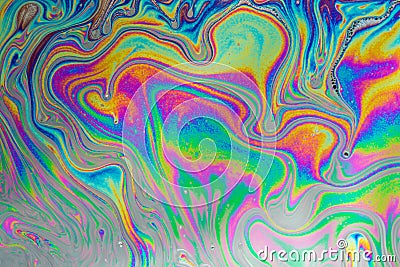 Vivid multicolored trippy abstract background Stock Photo