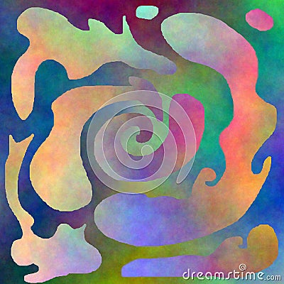 Psychedelic Spiral 2 Stock Photo