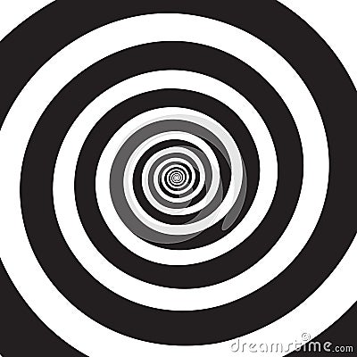 Psychedelic spiral Vector Illustration