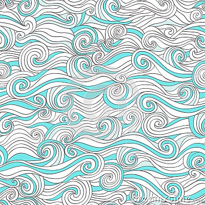 Psychedelic stylized design Winter abstract background Vector Illustration