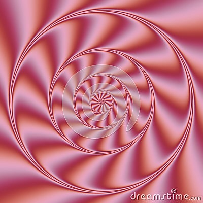 Psychedelic Wind Spiral. Digital abstract image with a psychedelic spiral Stock Photo
