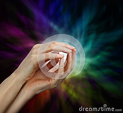 Psychic Protection Stock Photo