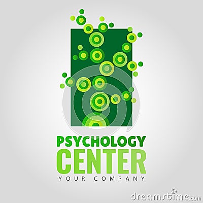 Psychology center Vector Illustration