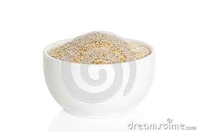 Psyllium husk Stock Photo