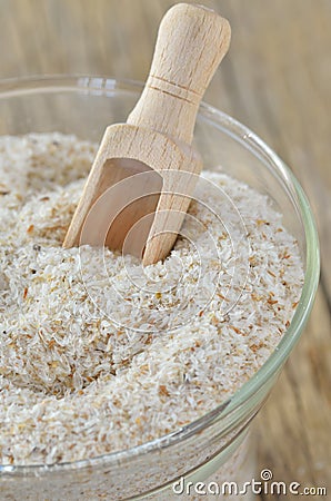 Psyllium seed Stock Photo