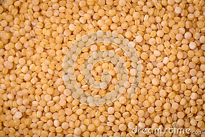 Ptitim wheat porridge grains on a dark concrete background Stock Photo