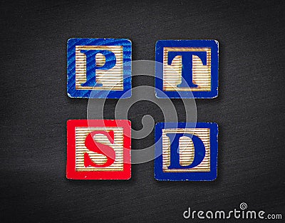 PTSD Stock Photo