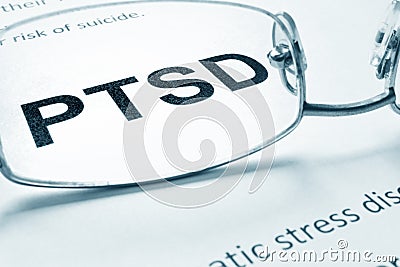 PTSD Stock Photo