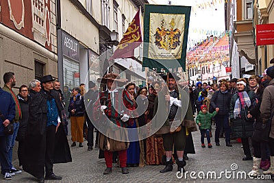 Ptuj Carnival 2019, Slovenia Editorial Stock Photo