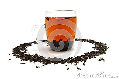 Pu-Erh tea Stock Photo