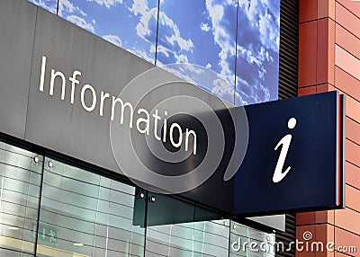 Public amenities in a shopping centre Stock Photo