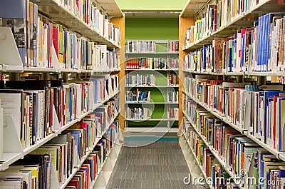 Public library Editorial Stock Photo