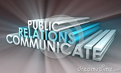 Public Relations Stock Photo