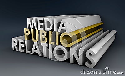 Public Relations Stock Photo