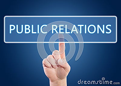 Public Relations Stock Photo