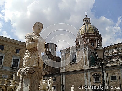 Public sculpture Editorial Stock Photo