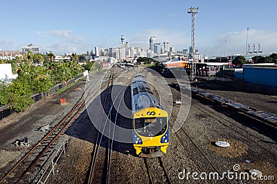 Public transport in Auckland Editorial Stock Photo