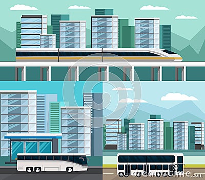 Public Transportation Orthogonal Compositions Set