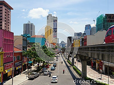 Chow Kit, Kuala Lumpur Editorial Stock Photo