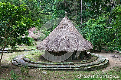 Pueblito archaeologic site, Tayrona national park Stock Photo