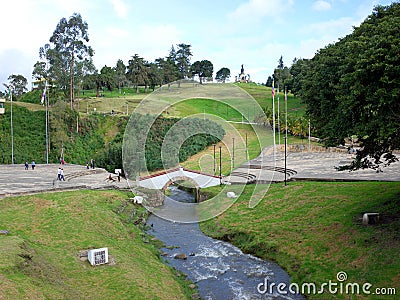 Puente de Boyaca Stock Photo
