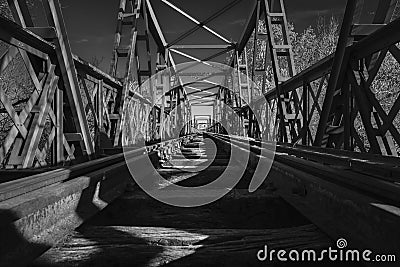Puente Negro Stock Photo
