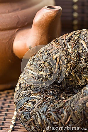 Puer tea Stock Photo