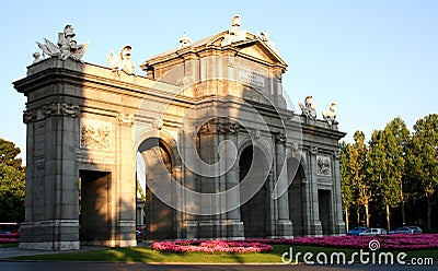 Puerta de Alcala, Madrid Stock Photo