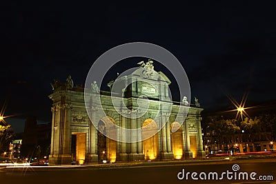 Puerta de Alcala, Madrid Stock Photo