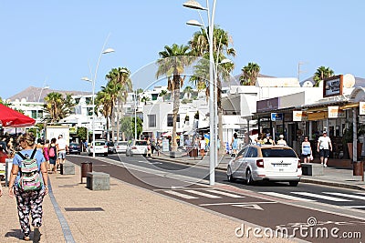 Puerto del Carmen Editorial Stock Photo