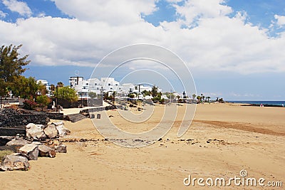 Puerto del Carmen, Lanzarote Stock Photo