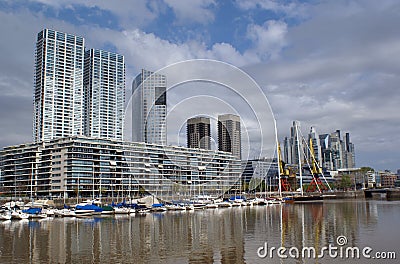 Puerto Madero, Buenos Aires,Argentina Stock Photo