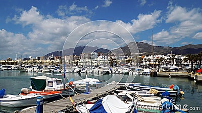 Puerto Marina,Benalmadena-Andalusia-Spain Editorial Stock Photo