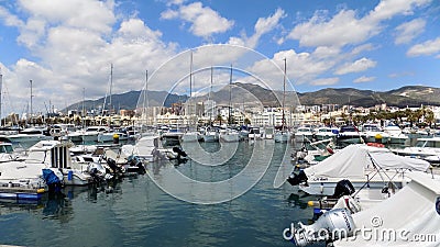 Puerto Marina,Benalmadena-Andalusia-Spain Editorial Stock Photo