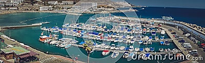 Puerto Rico marina Editorial Stock Photo