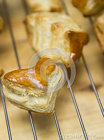 Puff pastry Stock Photo