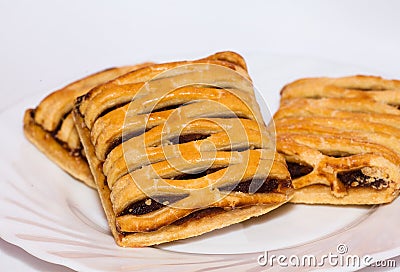 Puff pastry Stock Photo