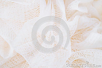 Puff Shower sponge texture Editorial Stock Photo